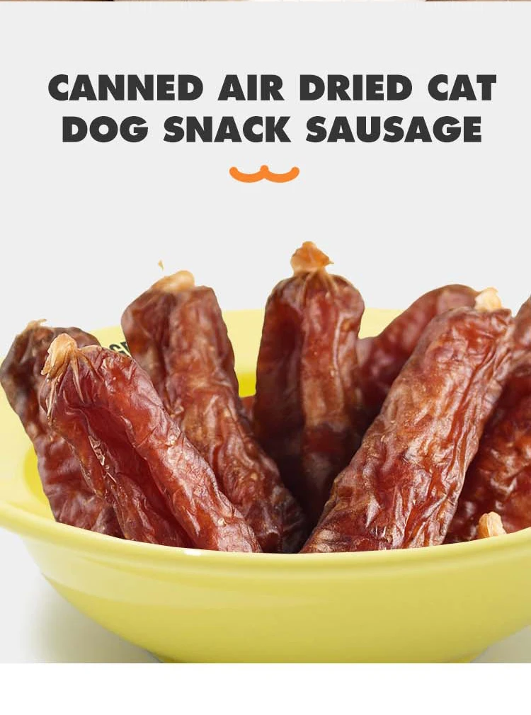 Factory Direct Supply High Protein Sausage Training Rewards Dog Snacks