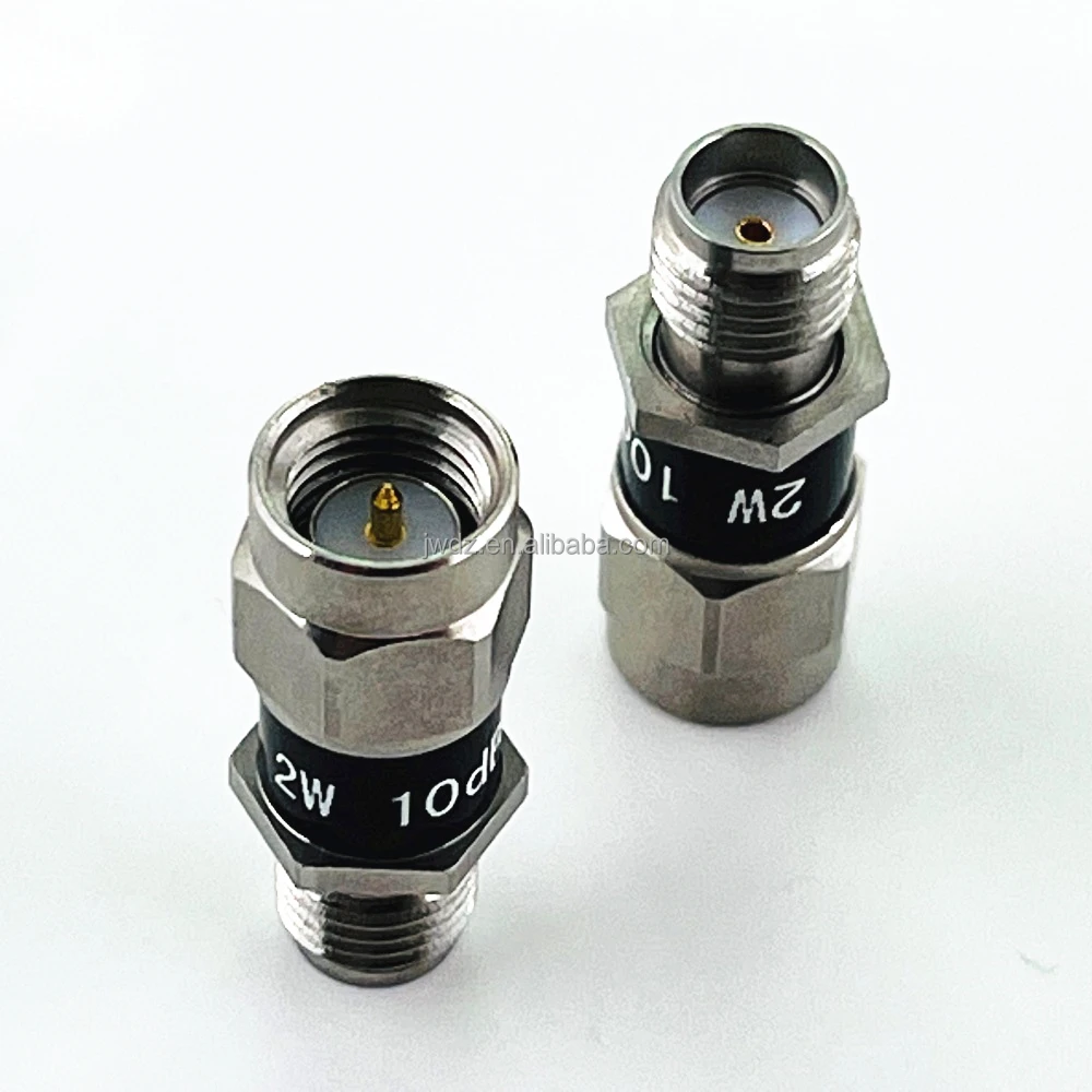 2W DC-6GHz 10GHz 18GHz 2W SMA RF Coaxial Attenuator 2W 18G SMA Attenuator