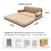 [Self-inflating]Folding inflatable sofa bed-Beige