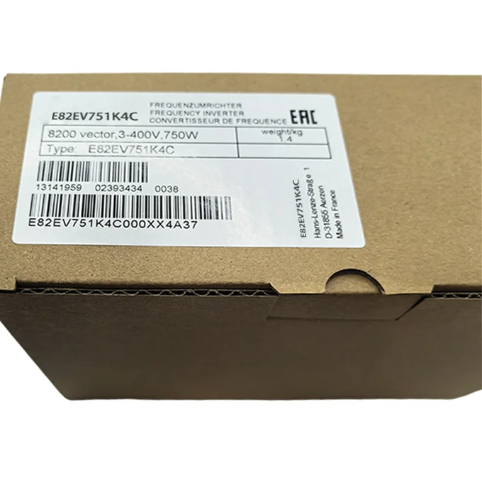 E82EV751K4C Stock Function Extension for Variable Frequency Drivers Vector Frequency Converter Phase Inverter 400V 0.75kW IP20