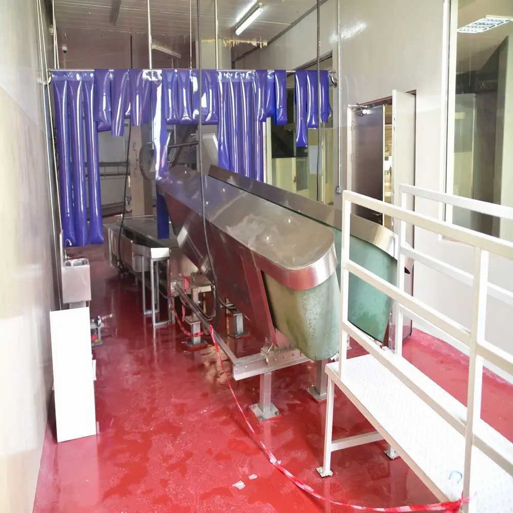 Halal sheep slaughtering equipment with slaughterhouse removal machine