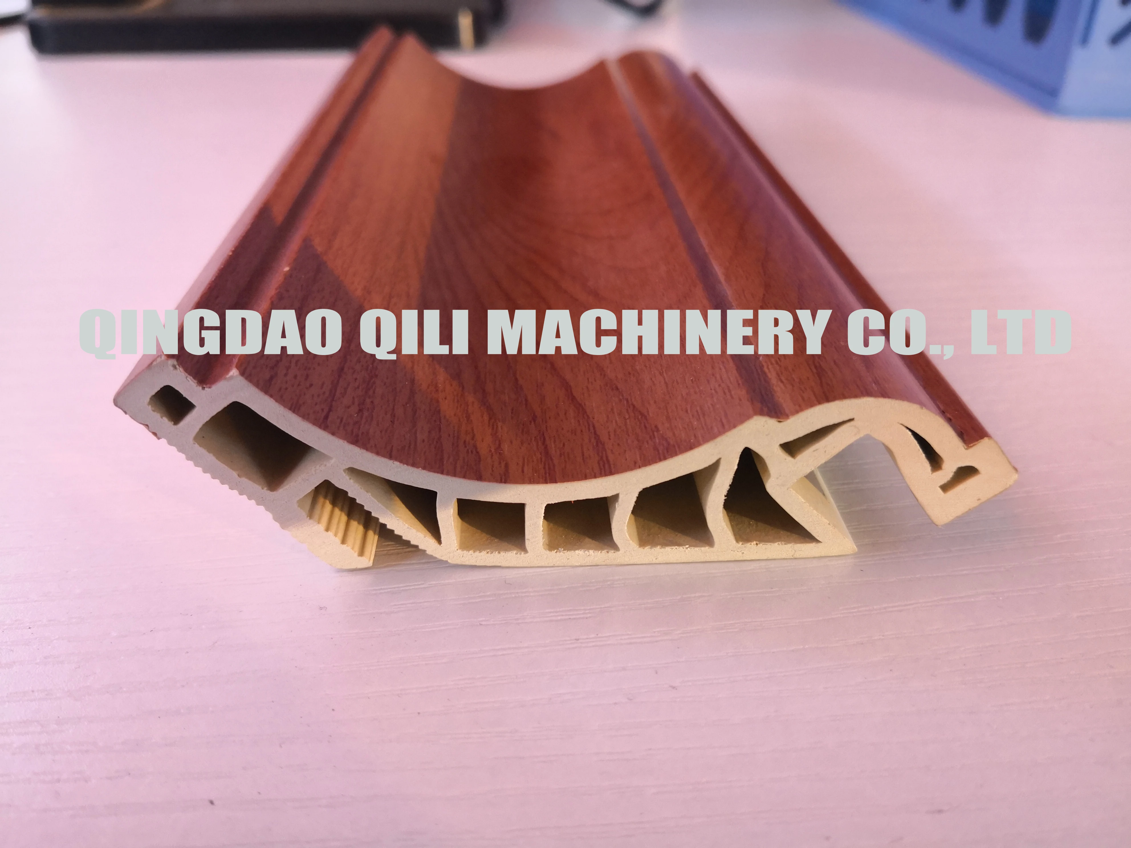 UPVC Profile Film Membrane Press Machine with PUR Hotmelt Glue
