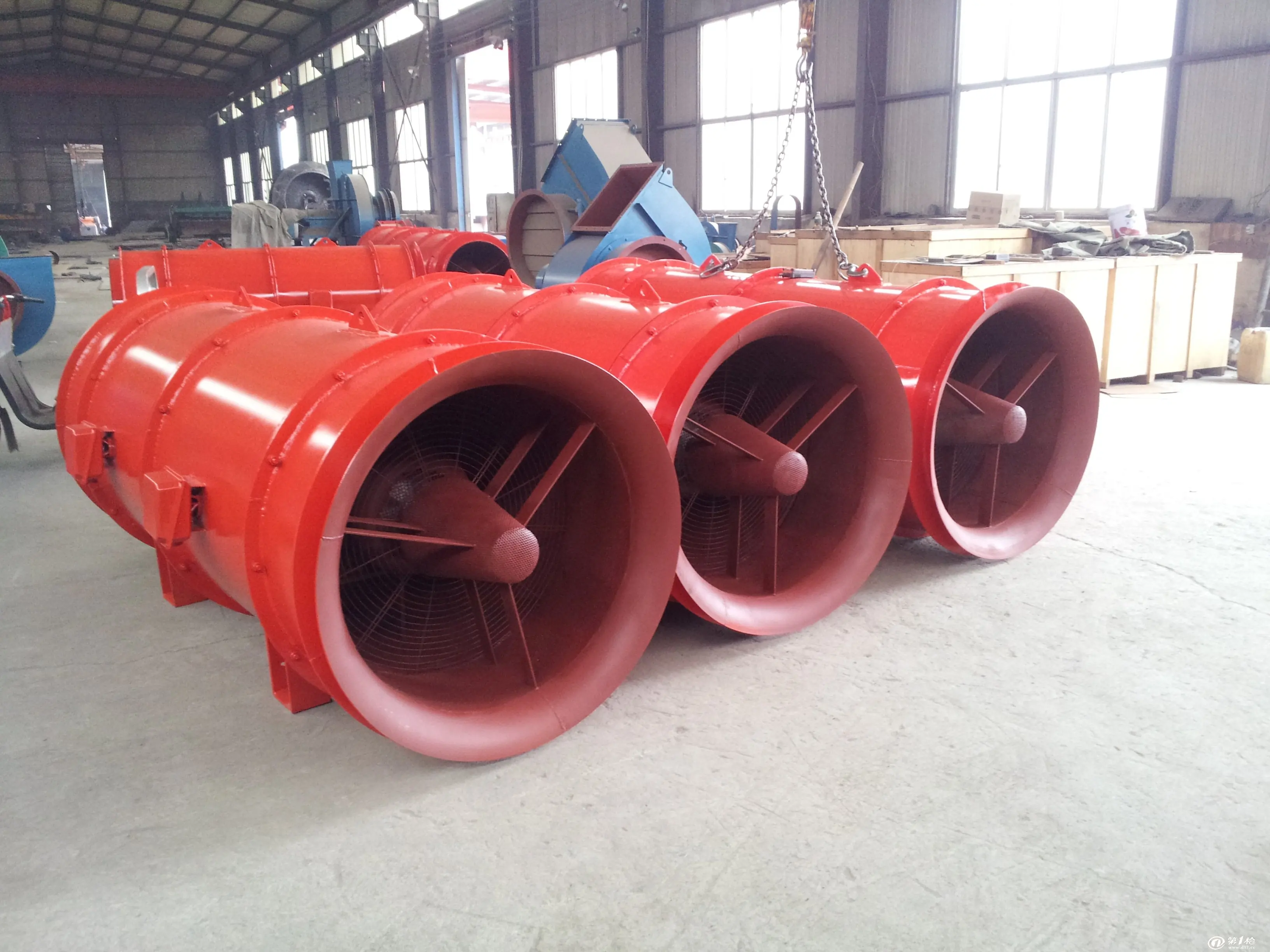 Tunnel Ventilation Duct Fan, Axial, carbon steel - detail 2
