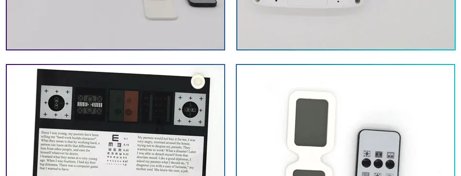 Low Price Near Vision Tester Nv-100 Led Mulity- Function Visual Acuity Charts