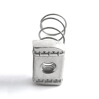 M6 x 6mm Stainless Steel	Spring Nut  FOR A&B CHANNEL