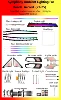 Honda  Accord Piano black+treble set of six Symphony 33 Lights