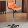 Pieds orange et argent