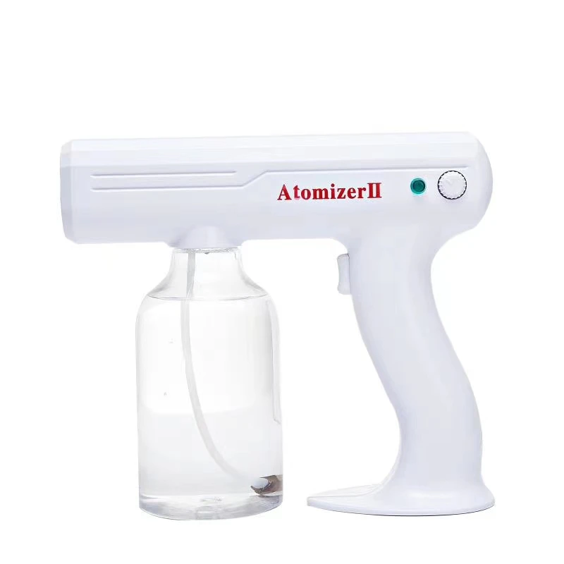 Portable Sprayer Hairdressing Equipment Mist Hair Scalp Care Gun Wireless atomizer sanitizating blu-ray Nano Spray Gun