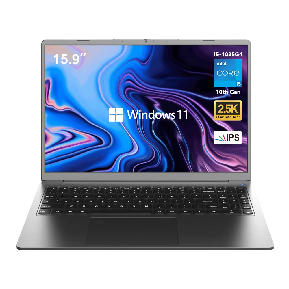 15.9 Inch laptop i5 i7 quad Core 16GB 2.5K 2560*1600 IPS brand new laptop Notebook Computer core i7 laptop For Business 111041