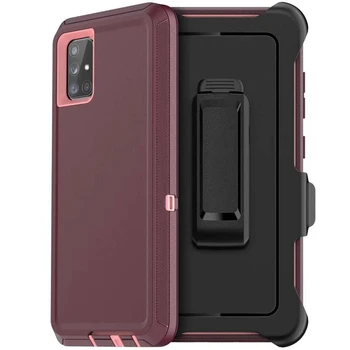 Defender Phone Case For Samsung A25 A15 A14 A53 A33 A13 A54 A22 A32 A51 A72 4G 5G Belt Clip Heavy Duty Armor Back Cover cases