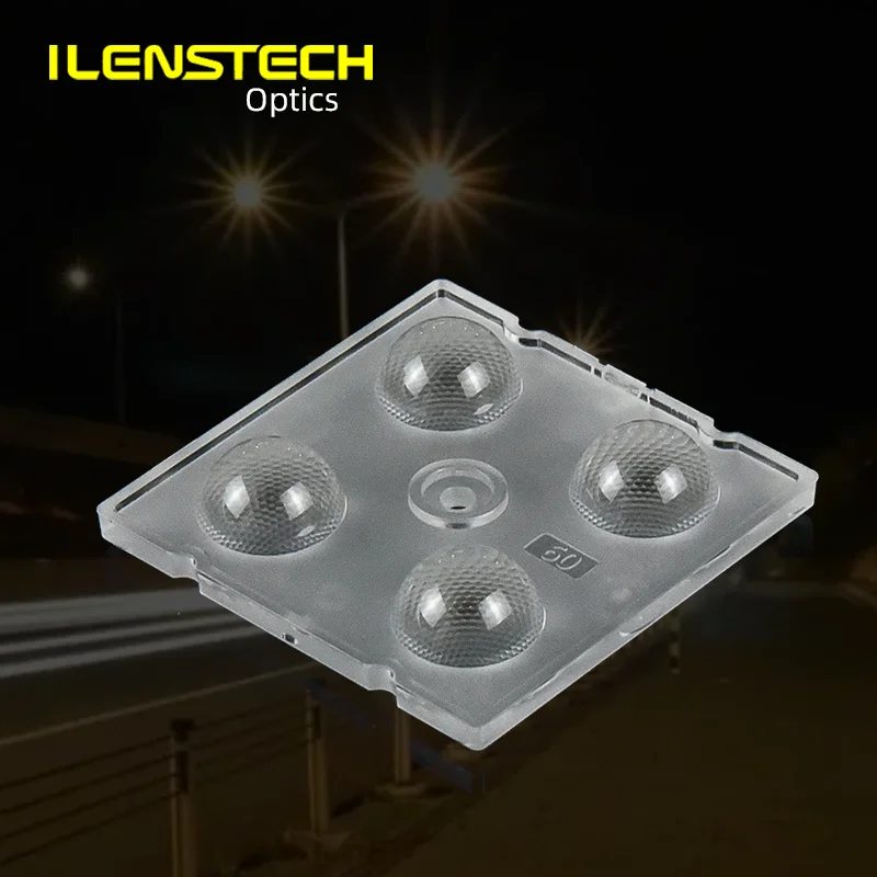 Ilens770 60 Degree Led Lens Array 2x2 for Flood Light Street Light