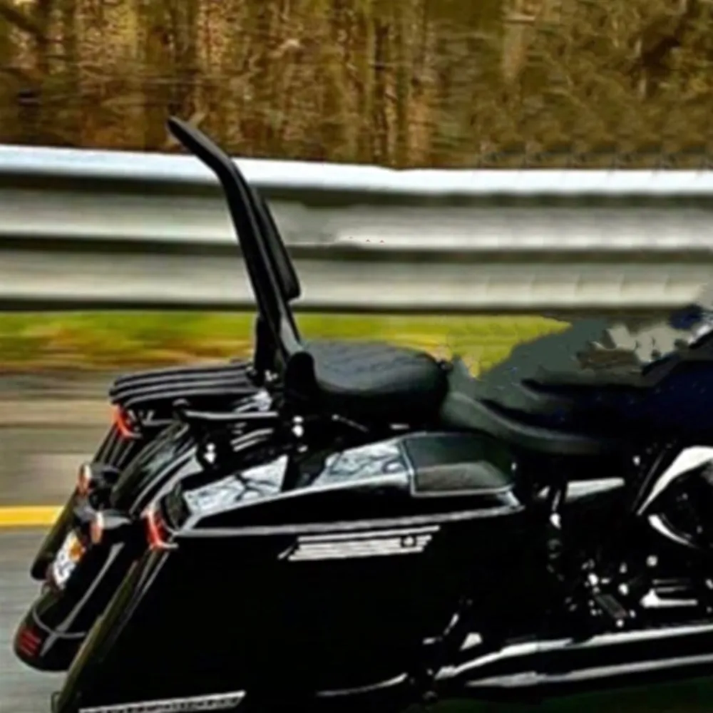 Rear Passenger Sissybar Sissy Bar Back Rest Backrest For Harley