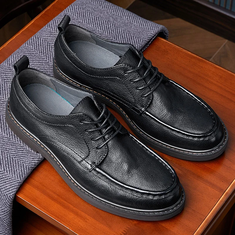 Hot Sell Dealer Price Dress Shoes Quality Leather Shoes Men Genuine