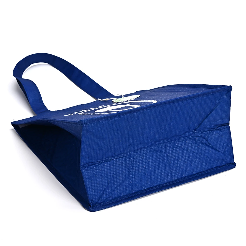 Wholesale Eco-Friendly Recycled RPET Linen Cosmetic Bag Customized Logo Waterproof Shopping Bag Recyclable factory