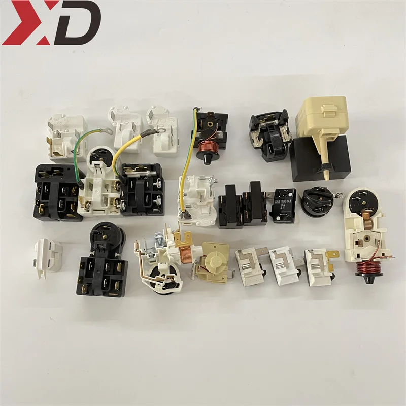 ZHB26-130P15C Refrigerator Compressor PTC 7 Pin Relay Starter Overload ...