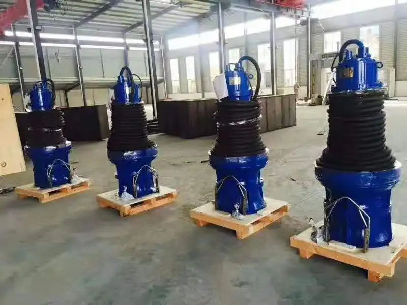 Heavy Big Flow Full Through Flow Submersible Gate Pump Submersible Axial Flow Pump