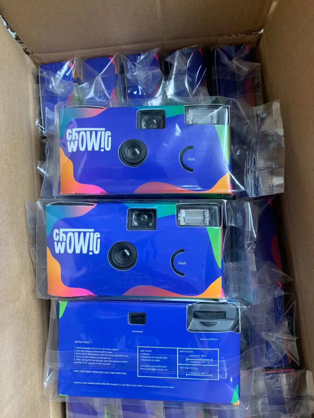 Single Use Custom Wholesale Disposable Camera With Flash 35mm Kodak