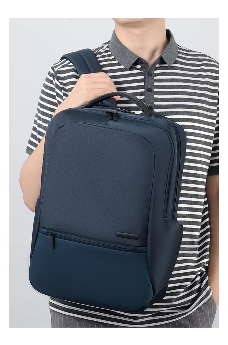 Custom Luxury Business Backpack Waterproof Computer Unisex Men Mochilas