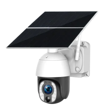 Xcreation 10X zoom wireless solar security camera Ubox 20W 24h Continuous Recording PIR Low Power 4G wifi Long endurance Camera