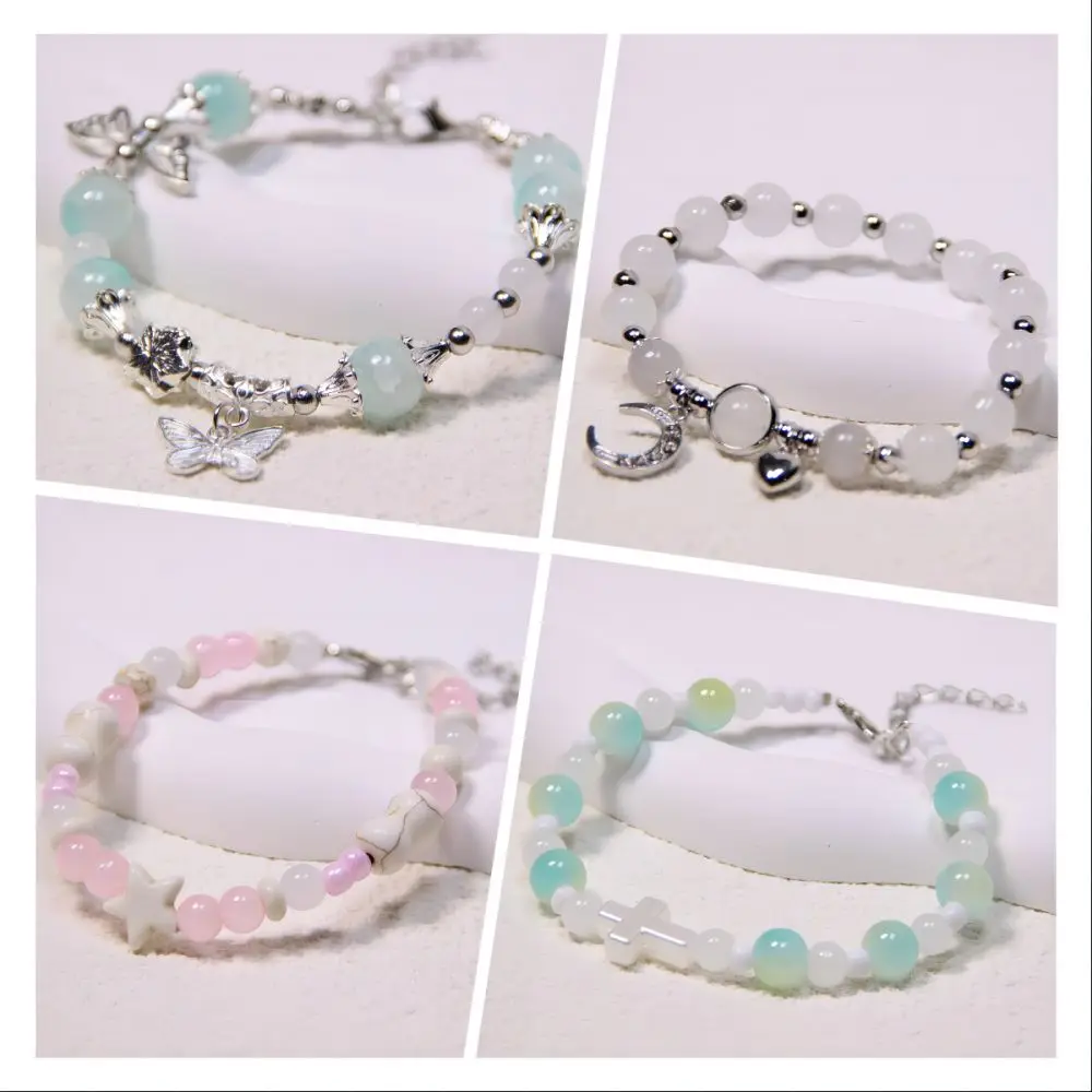 TRENDY LADIES MULTI-FUNCTIONAL HAND JEWELRY - BUTTERFLY BRACELET