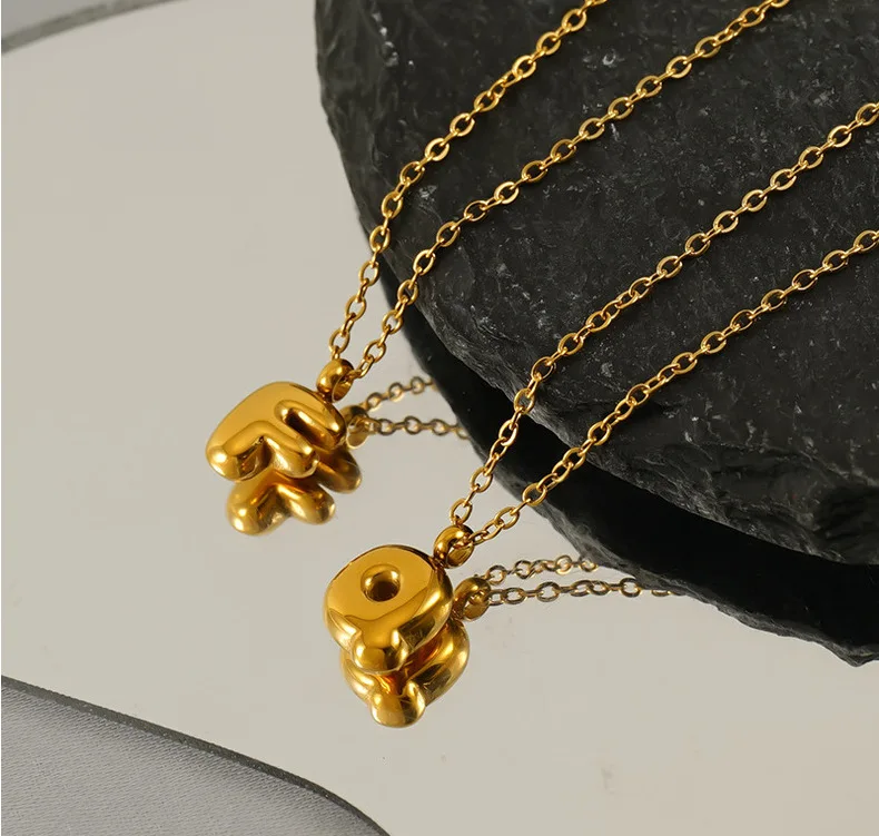 Petit Pendentif En Métal Doré Et Plastique - Occasion, Bon état - Accessoire Fantaisie
