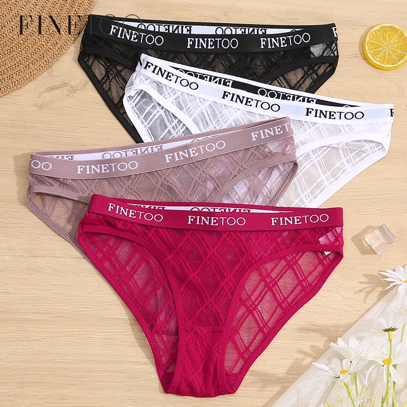 Finetoo 2Pcs Sexy Bikini Thongs Cotton Low Waisted Women Underwear Solid  Color Female Panties Women Close Fitting Underpants - AliExpress