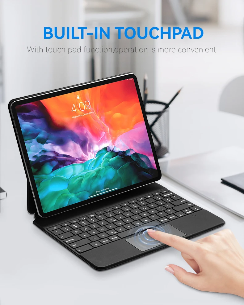 Custom Aluminium Keyboard bluetooth Keyboard with Touchpad Wireless ...