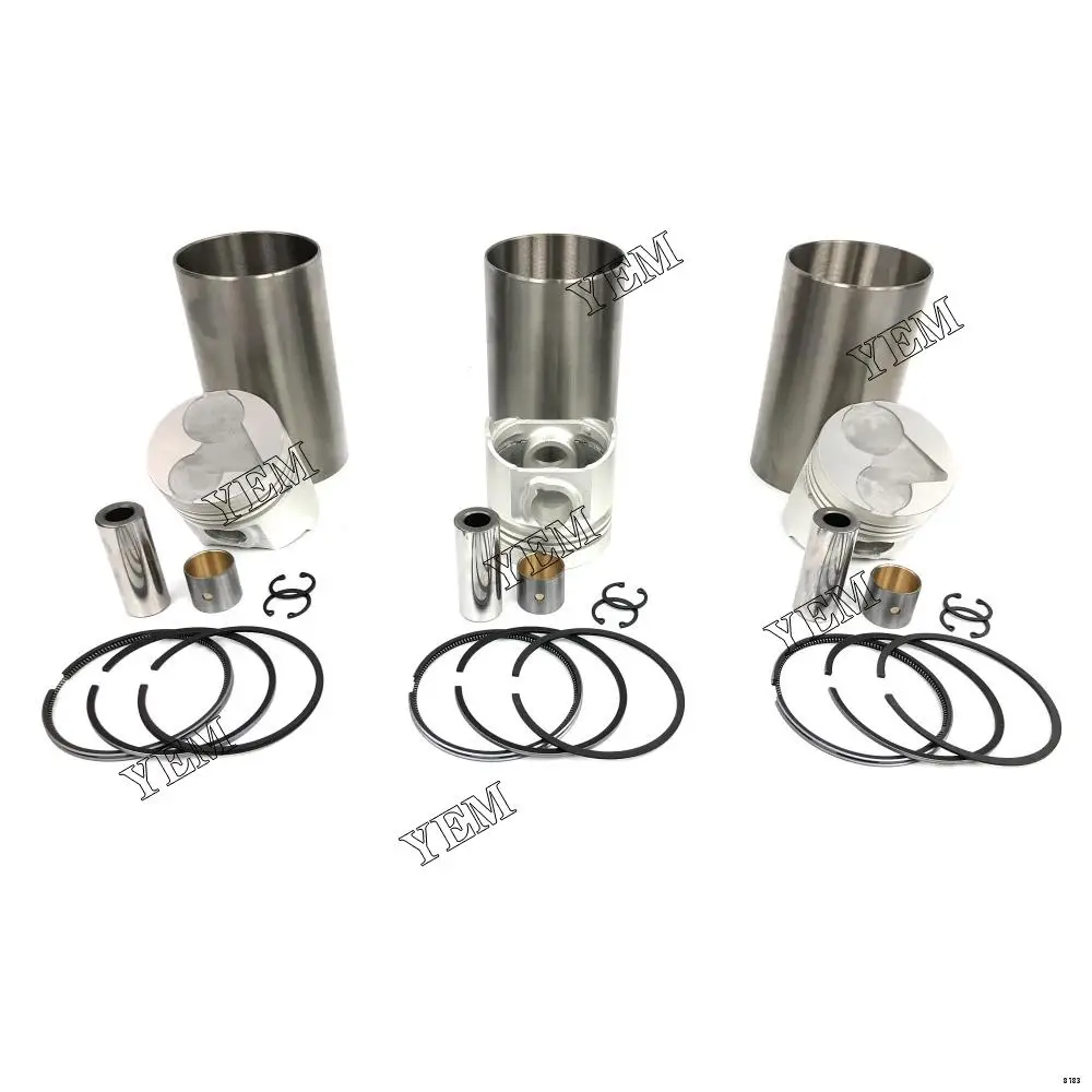 Liner Kit With Cylinder Engine Piston Ring Liner Fit for Kubota D1403