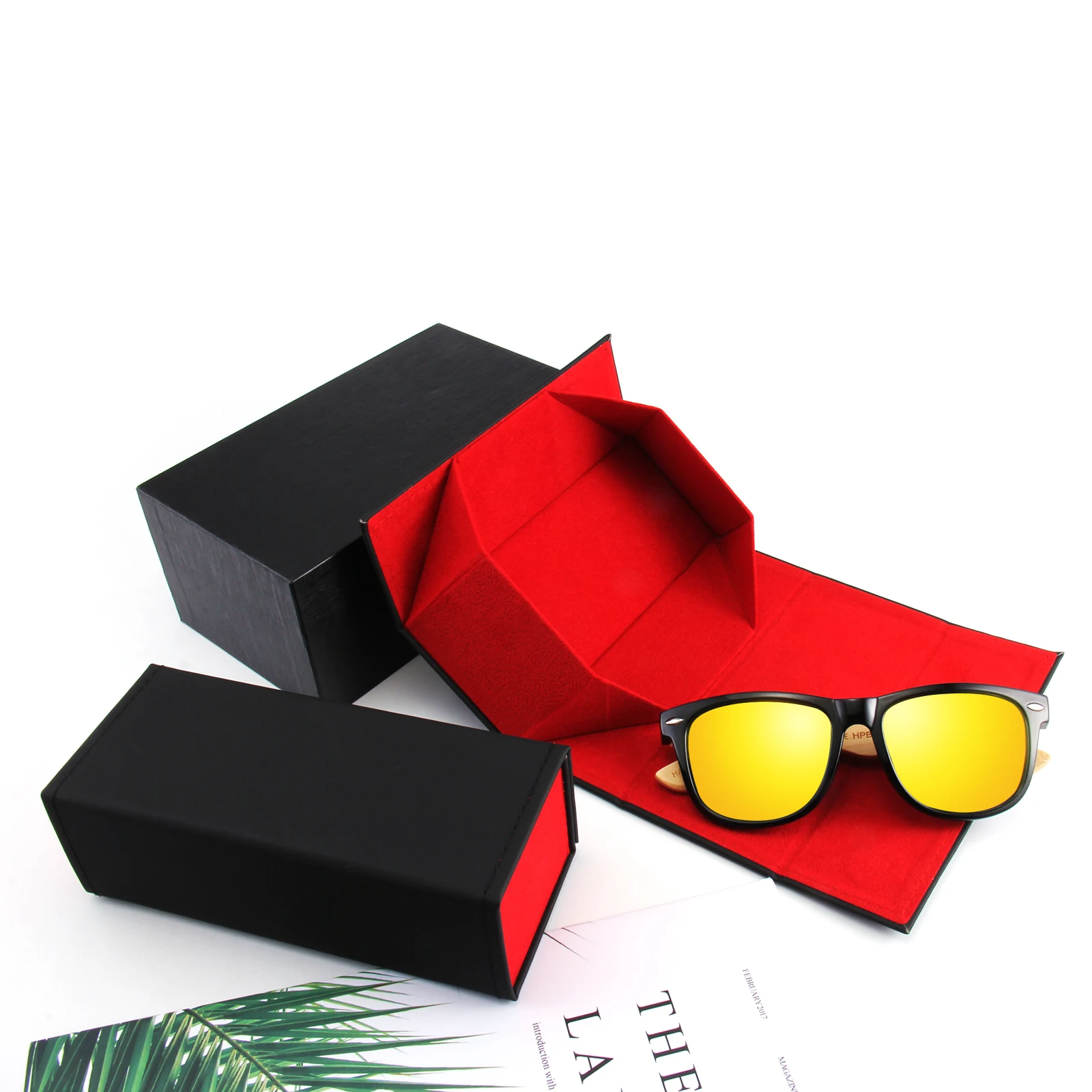 CONCHEN Rectangle Eyeglass Cases Famous Brands in Stock Sunglasses