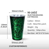 90-500 injection-molded cups-metal film in-mold labeling