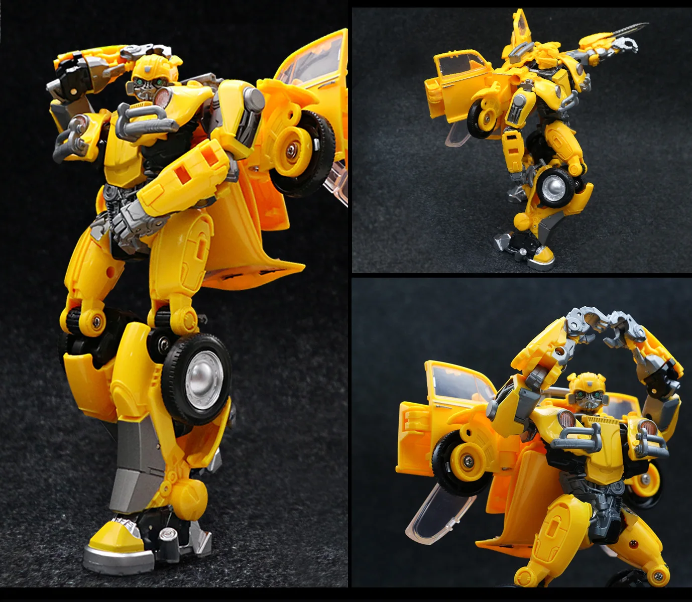 BMB Transformation Bee Car Wasp Warrior SS Film Movie H6001-3 Oversize Action Figure Toys Kid Robot