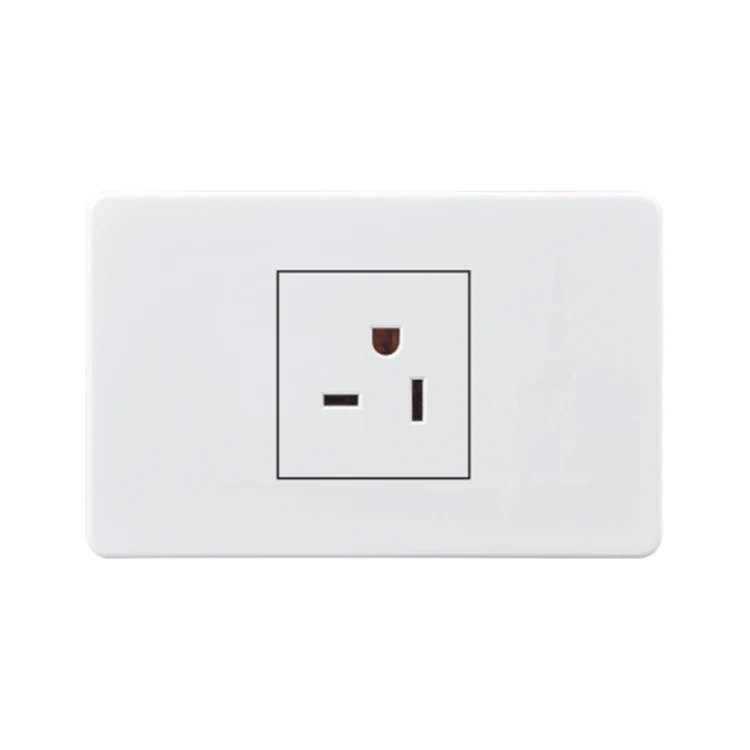VNX Durable Hot Sale New Design Good Quality Modern 15A Us Standard Wall Socket Switch