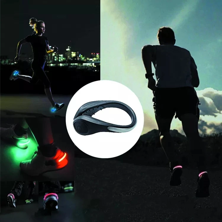 Luminous Safety Led Shoe Clip Light Waterproof Warning Sports Running