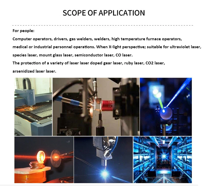 Luxury 19010600nm Od5 Eyewear Protective Eyes For Marking Welding