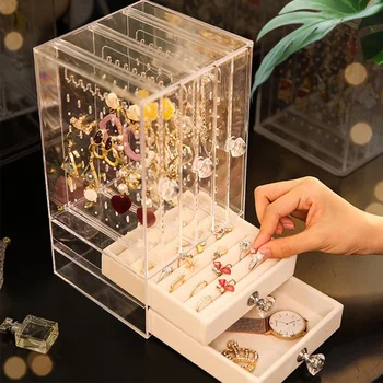 Richpack Schmuck-Organizer Aus Acryl Für Moderne U Produktbild-Vorschau 3