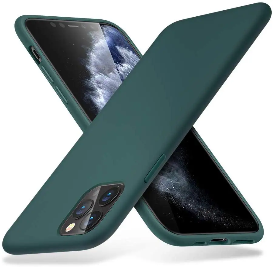 Laudtec Liquid Silicone for iPhone 11 Pro Max Case Cool Mobile Phone Back Cover Case