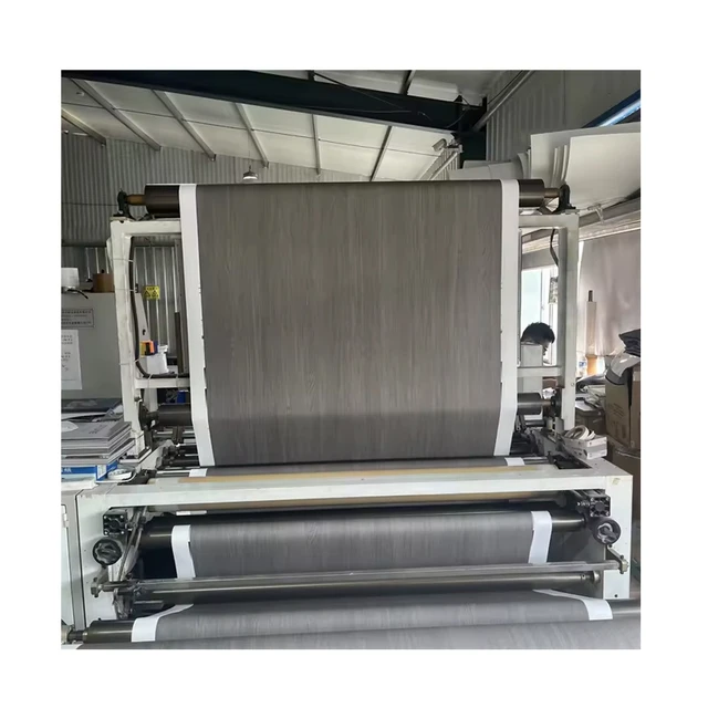 Hot Sale Wood Design Thicker PVC Film Wood Pattern PVC Decorative Vacuum Press Film for Interior Kitchen Cabinet