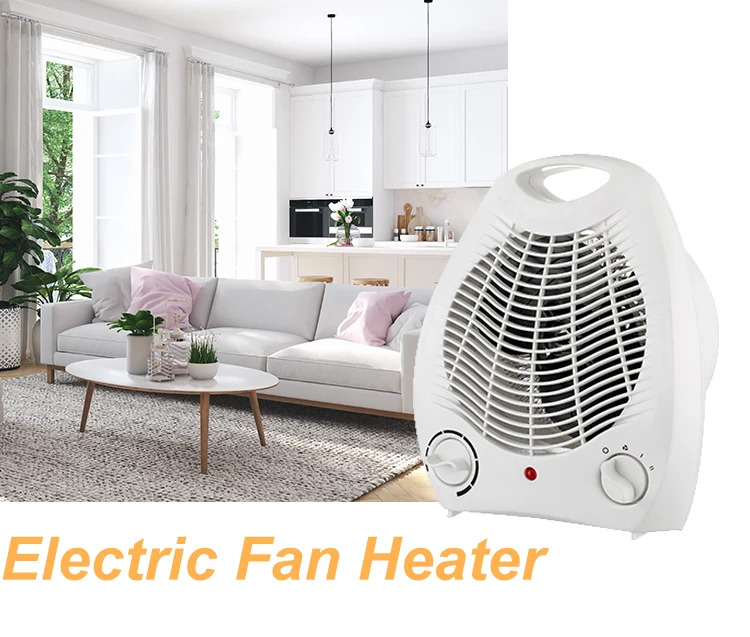 Winter Warm Portable Electric Space Heaters Industrial Heater 2000W Mini Electric Air Fans heaters supplier