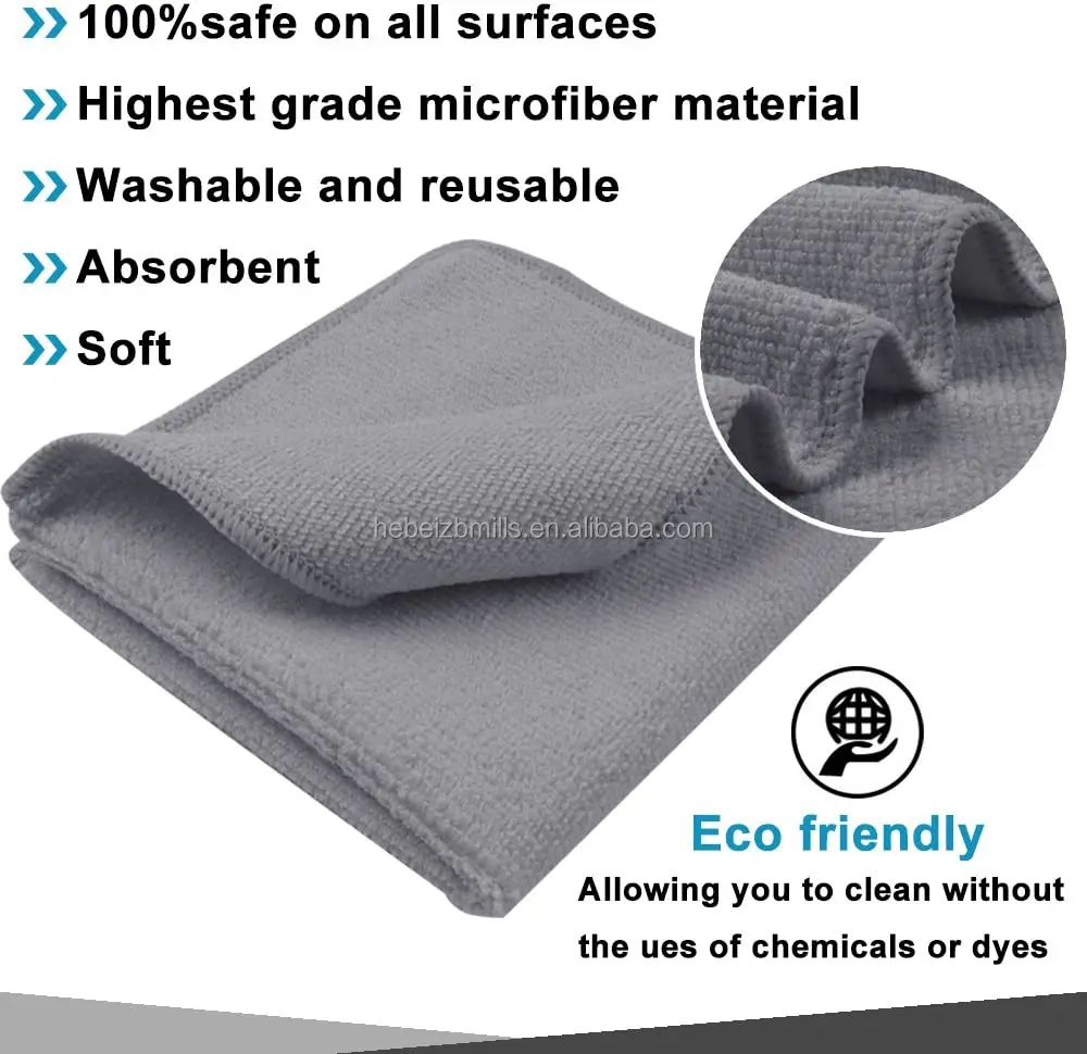 Dust Cloth Size:12 x 12 for Kitchen Towels Dish Towels INFOK Microfiber Cleaning Cloth Cleaning Rags Highly Absorbent 12 Pcs Premium Microfiber Towels Reusable Household Cleaning Supplies 