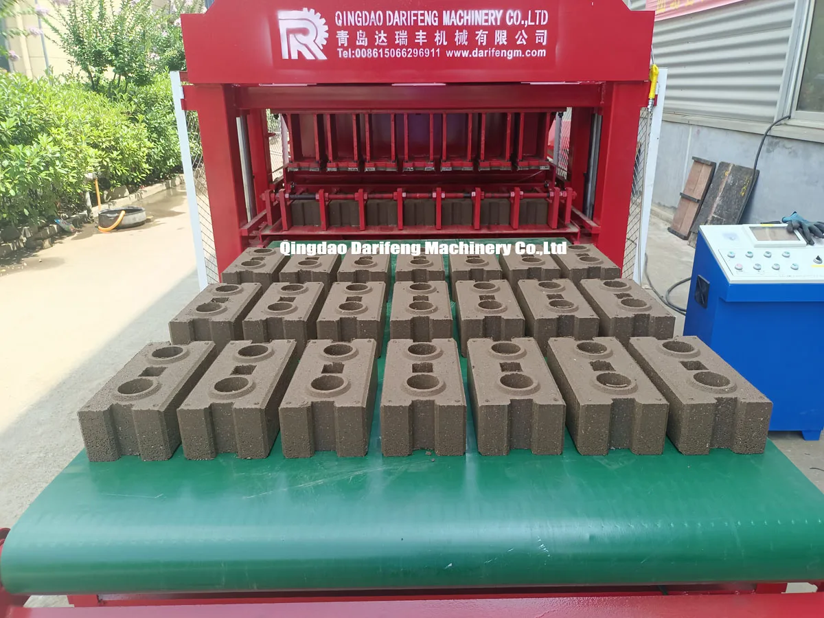 DF7-10 Automatic Interlocking Clay Brick Machine Production Line