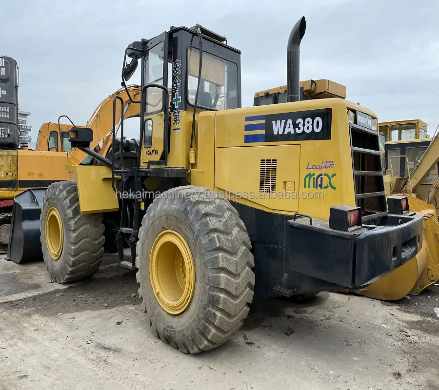 Б/у Komatsu WA380-3 колесный погрузчик с высокой мощностью двигателя используется для фронтальных погрузчиков Komatsu WA320 WA350 WA380 WA470 в хорошем состоянии