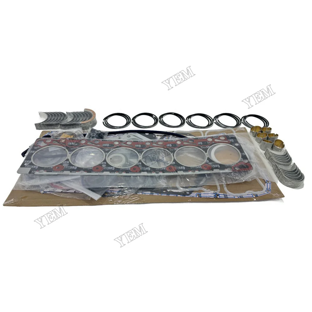 Overhaul Re-ring Kit Compatible for Komatsu 6D102 Diesel Engine Parts 2