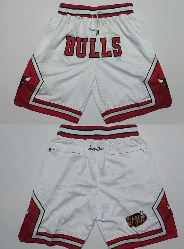 Men's Vintage 1997 Bulls And Utah Jazz Finals Short With Pockets US Size  Finals Shorts