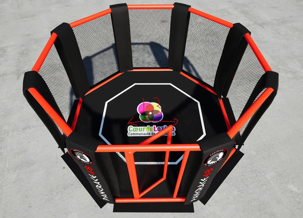 MMAケージ MMA ONEMAXファクトリーダイレクトmmaケージオクタゴンフロアufc