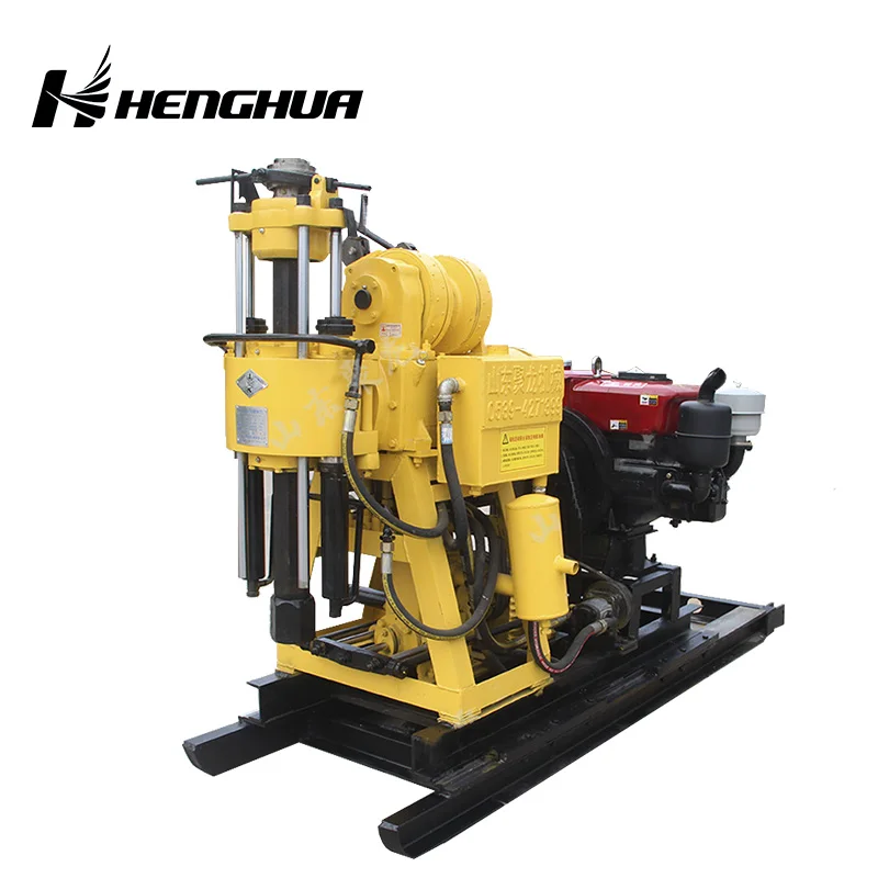 
 Китайское производство, Высококачественная небольшая буровая установка для бурения скважин под землей 200 м  