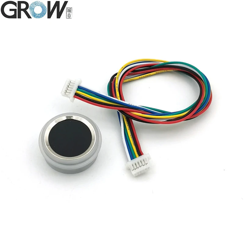 GROW R502-F Small Biometric Fingerprint Scanner Waterproof and RGB LED Fingerprint Recoginition Module With Free SDK for Windows