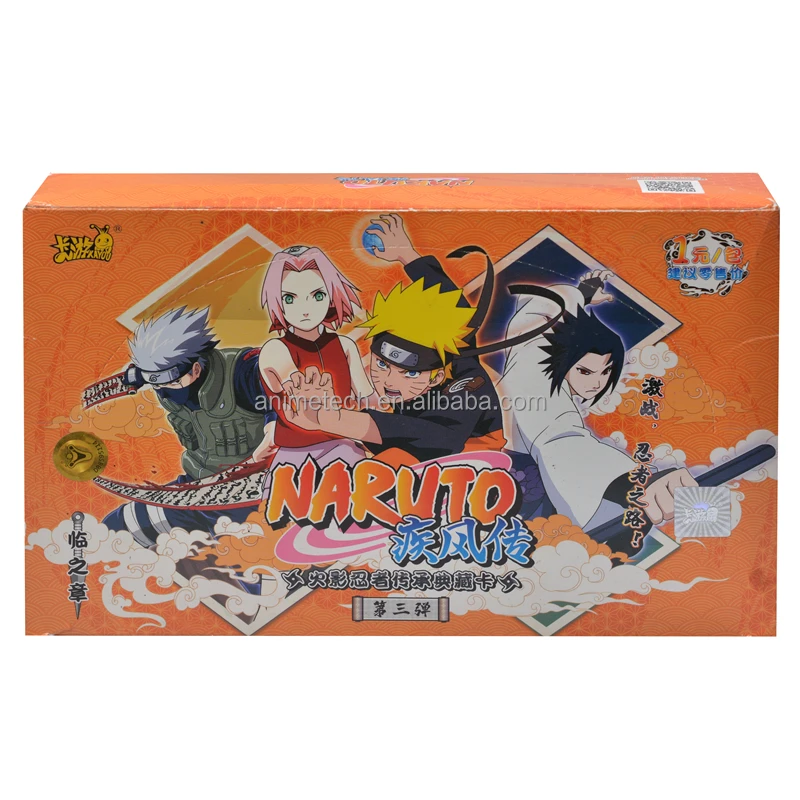 Kayou Tier 1 Wave 3 Booster Box Narutoes Kayou Red Gp Card Collection ...