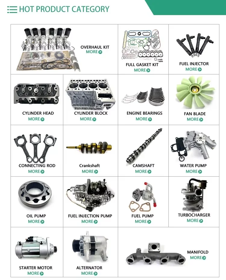Large Stock Radiator V1702 V1903 V1902 V2003 for Kubota V2403 V2203 V1505 V2607 V3300 V3307 V3600 V3800 Engine Spare Parts
