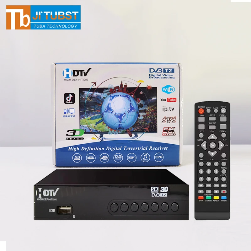 Indonesia In Stock Set Top Box Digital Tv Terrestrial Receivers 1080p H