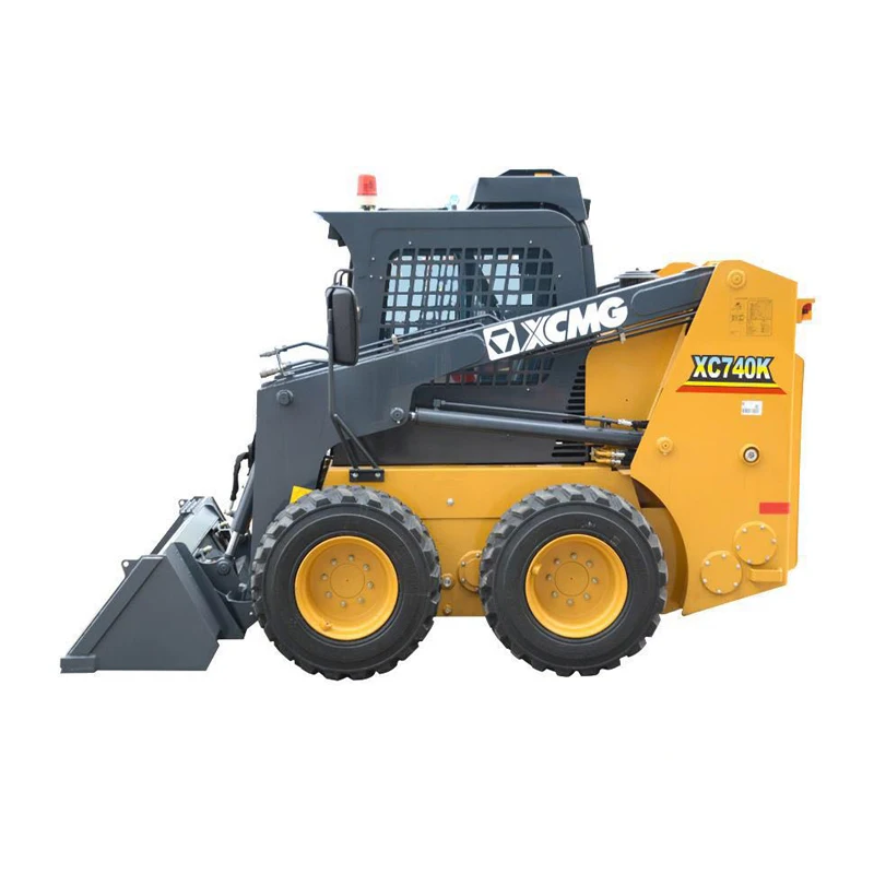 Popular New XC740K Walk Behind Mini Skid Steer Wheel Loader for Sale Like Kanga
